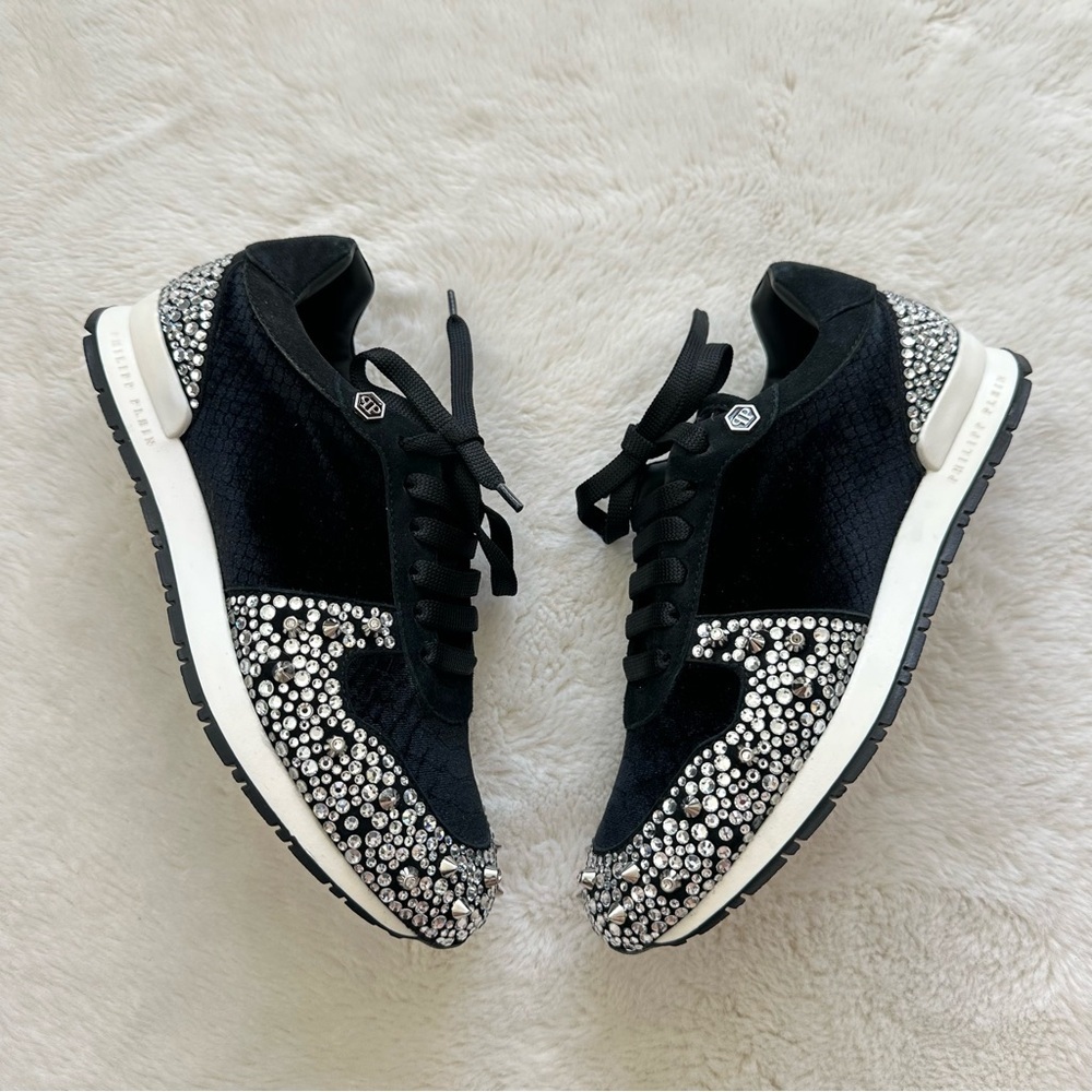 NEW!!! Philipp Plein women sneakers size 36 EU Authentic - Picture 2 of 7